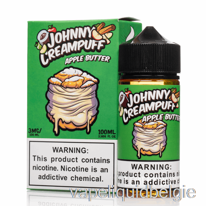 Vape Smaken Appelboter - Johnny Creampuff - 100ml 0mg